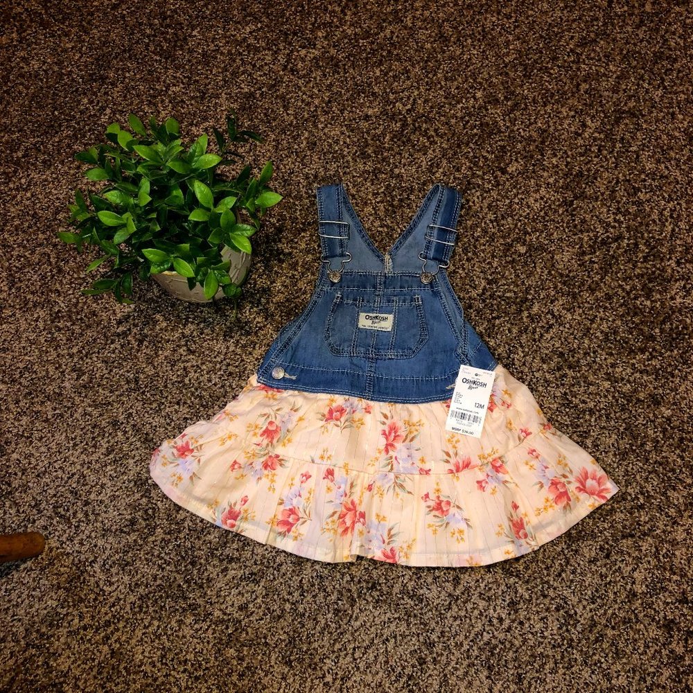 OshKosh New with tags size 12 month dress